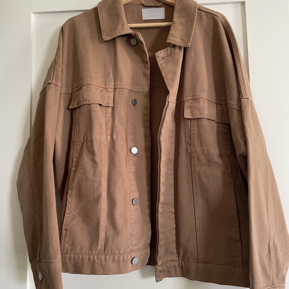 OAK + FORT / brown denim jacket